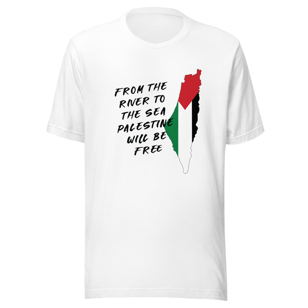 From the River to the Sea - Women’s T-Shirt, T Shirt White
