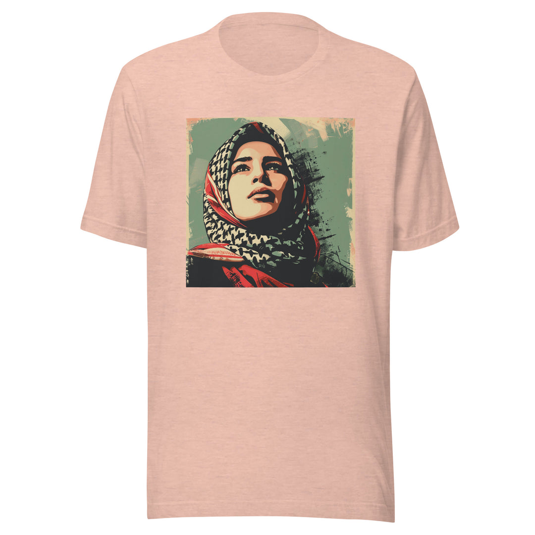 Hope - Women’s T-Shirt, T Shirt Heather Prism Peach