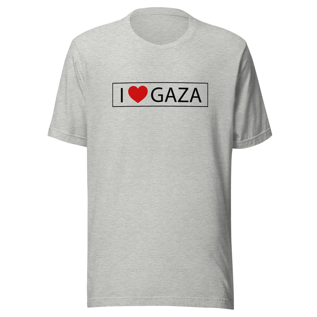I Love Gaza - Women’s T-Shirt, T Shirt Athletic Heather