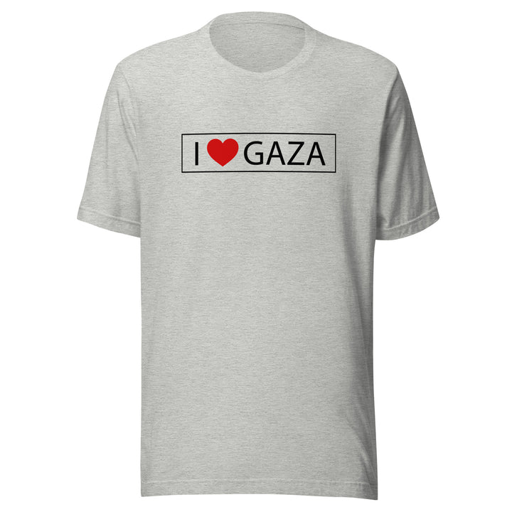 I Love Gaza - Women’s T-Shirt, T Shirt Athletic Heather
