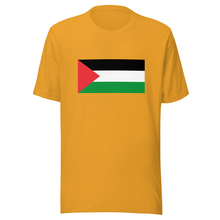 Palestine Flag - Women’s T-Shirt, T Shirt Mustard