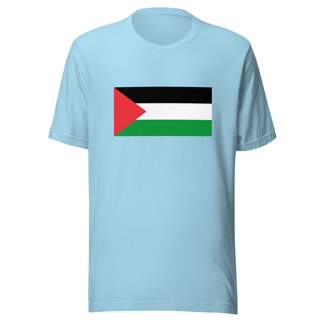 Palestine Flag - Women’s T-Shirt, T Shirt Ocean Blue
