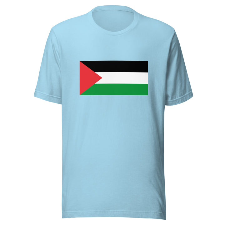 Palestine Flag - Women’s T-Shirt, T Shirt Ocean Blue