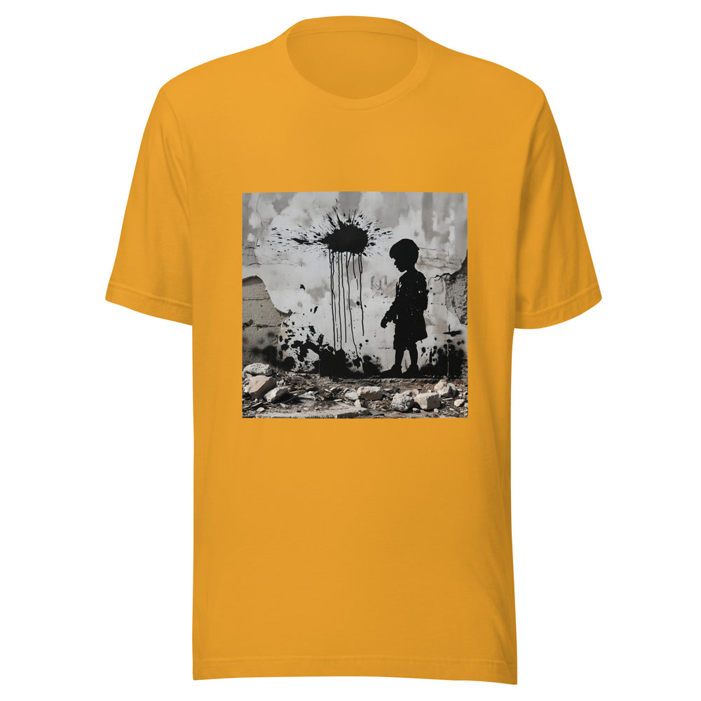 Palestine Wall - Women’s T-Shirt, T Shirt Mustard