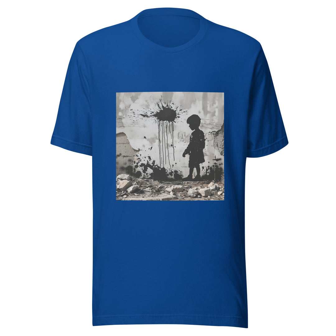 Palestine Wall - Women’s T-Shirt, T Shirt True Royal