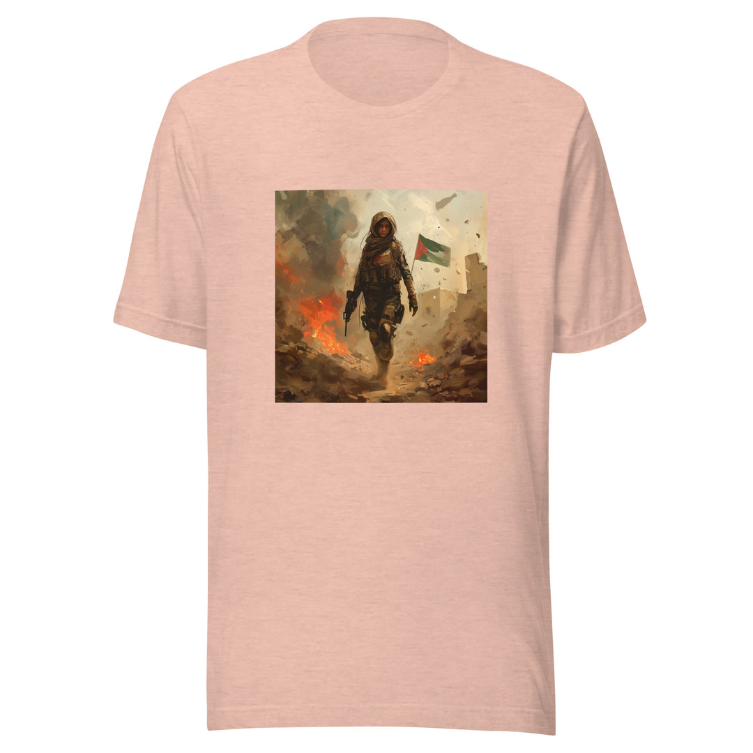 Resistance - Women’s T-Shirt, T Shirt Heather Prism Peach
