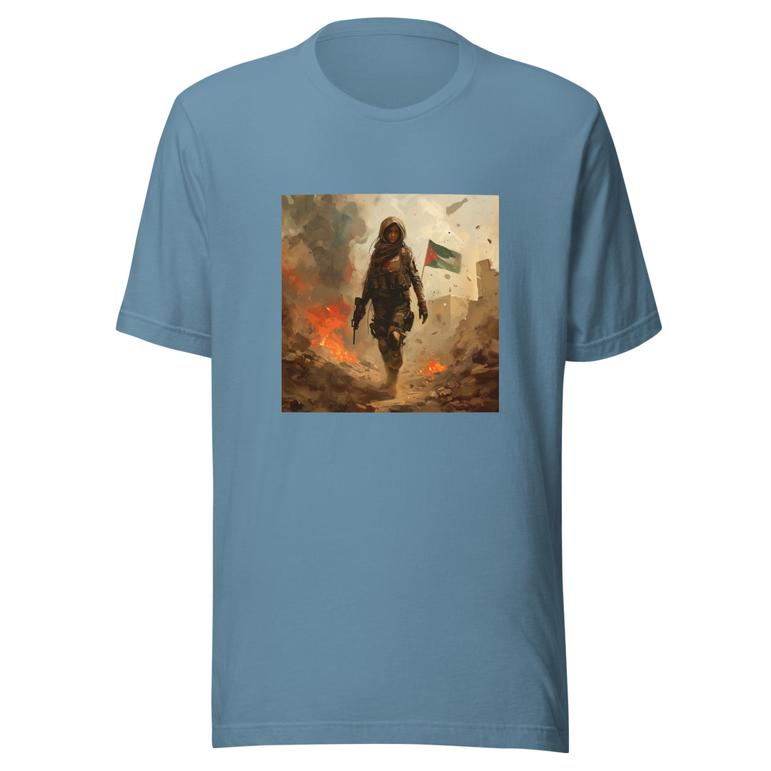 Resistance - Women’s T-Shirt, T Shirt Steel Blue