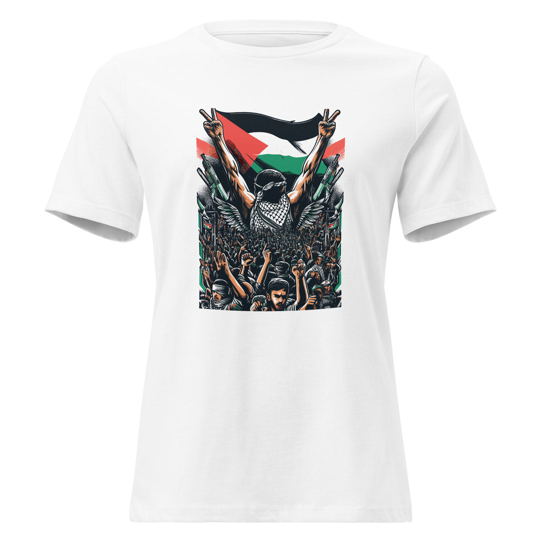Art by Moh - Women's Relaxed T-Shirt, Womens Relaxed T Shirt White