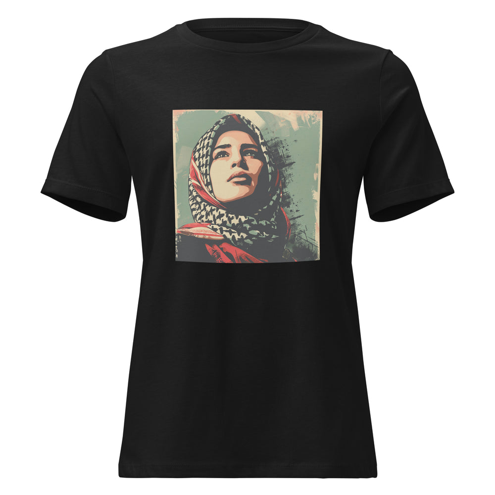 Hope - Women's Relaxed T-Shirt, Womens Relaxed T Shirt Black