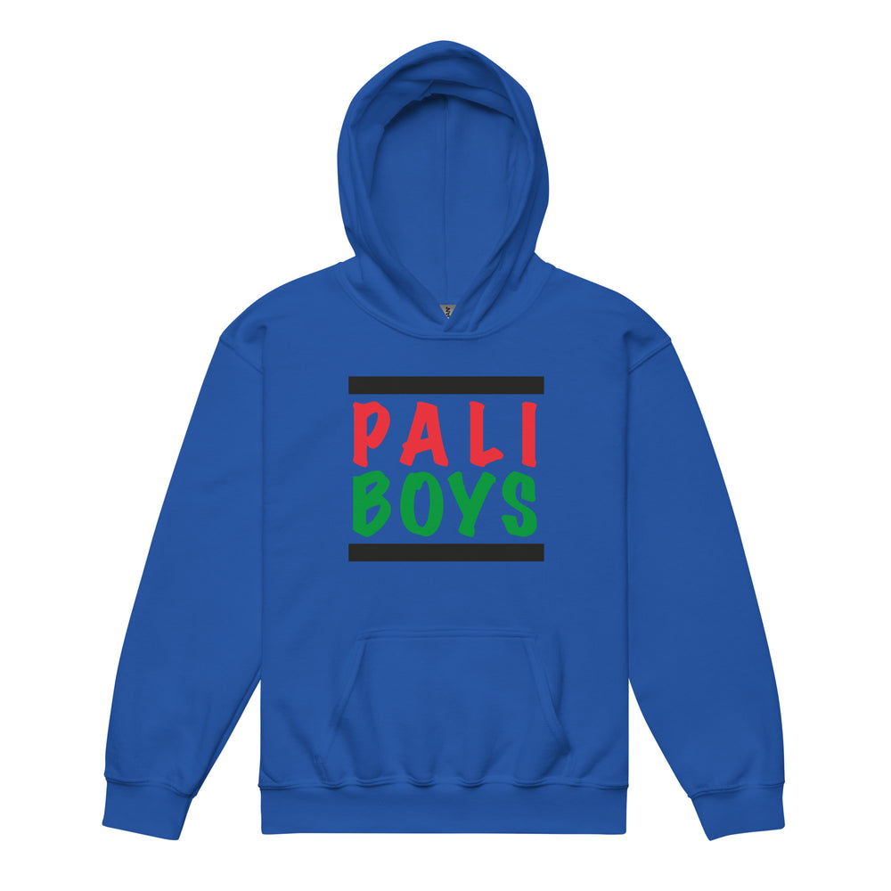 Palestinian Boys - Youth Heavy Blend Hoodie, Royal