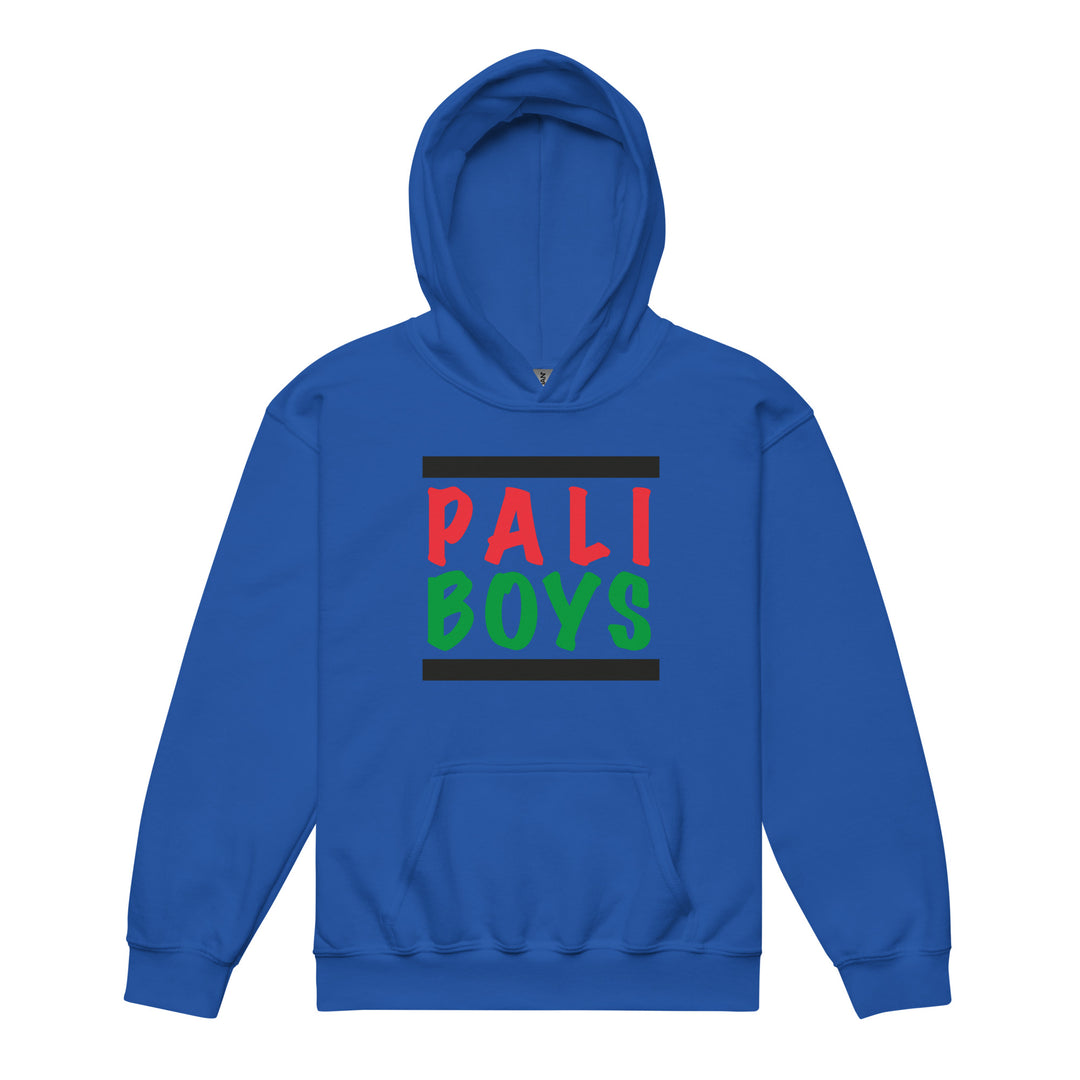 Palestinian Boys - Youth Heavy Blend Hoodie, Royal