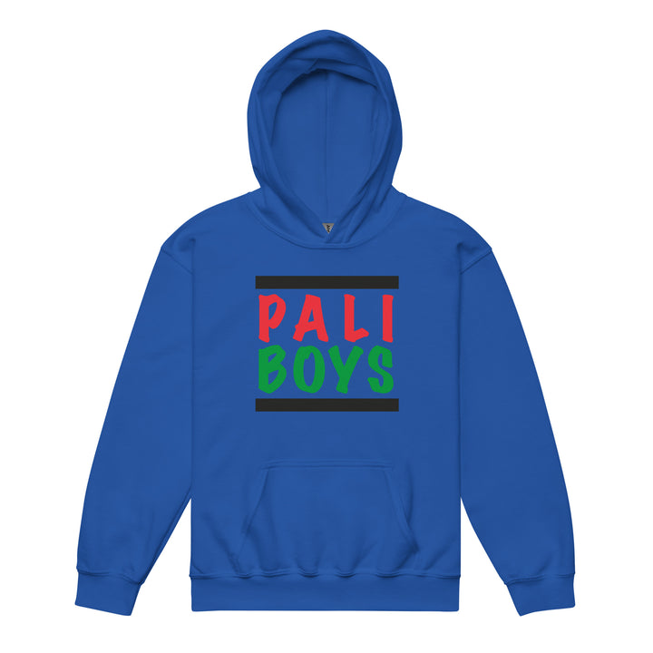 Palestinian Boys - Youth Heavy Blend Hoodie, Royal