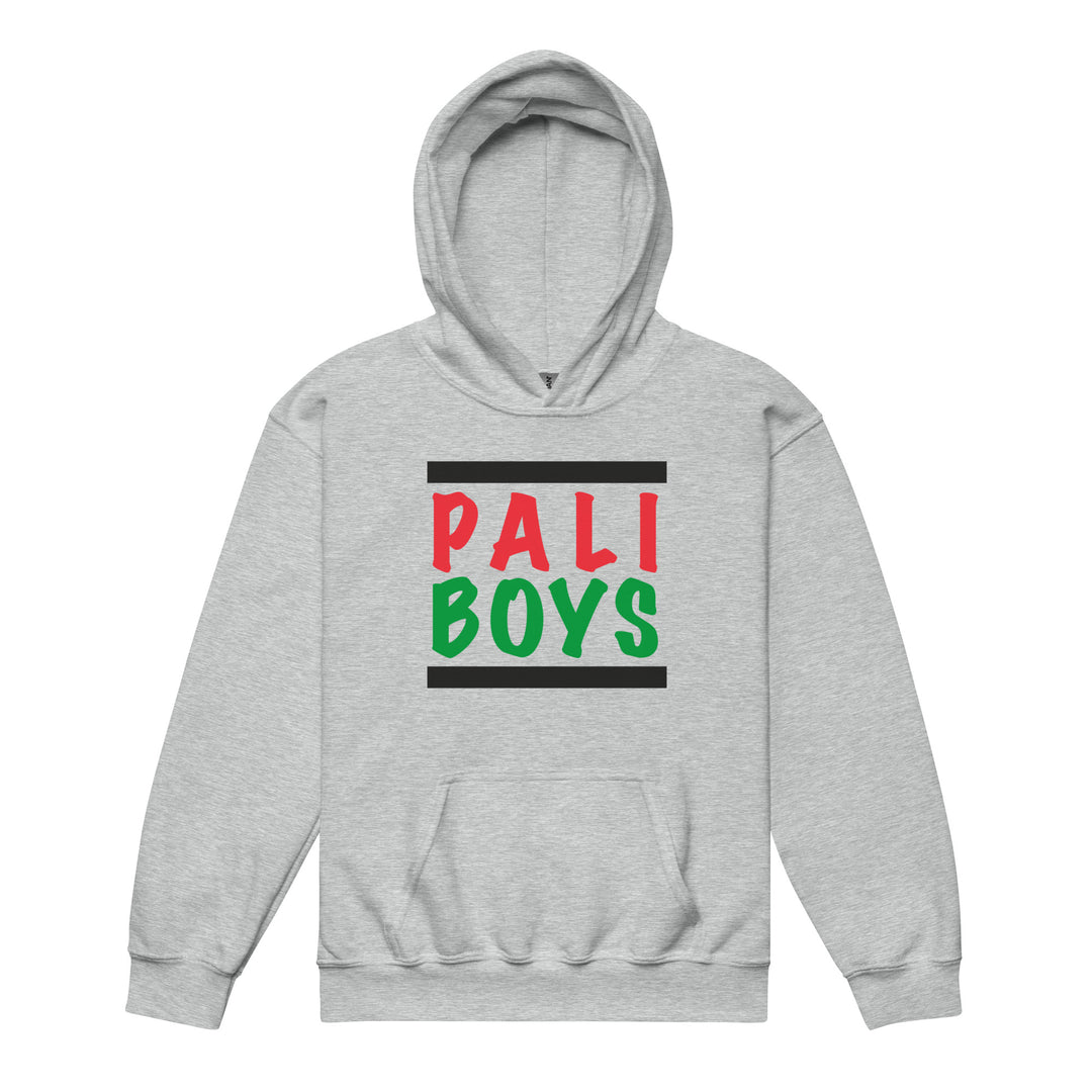 Palestinian Boys - Youth Heavy Blend Hoodie, Sport Grey