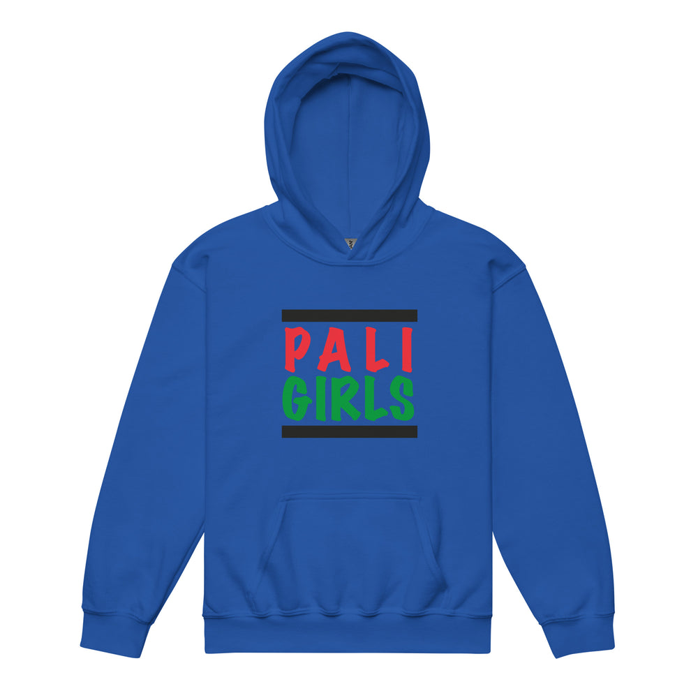 Palestinian Girls - Youth Heavy Blend Hoodie, Royal