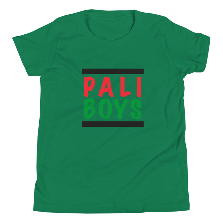 Palestinian Boys - Youth Short Sleeve T-Shirt, Kelly