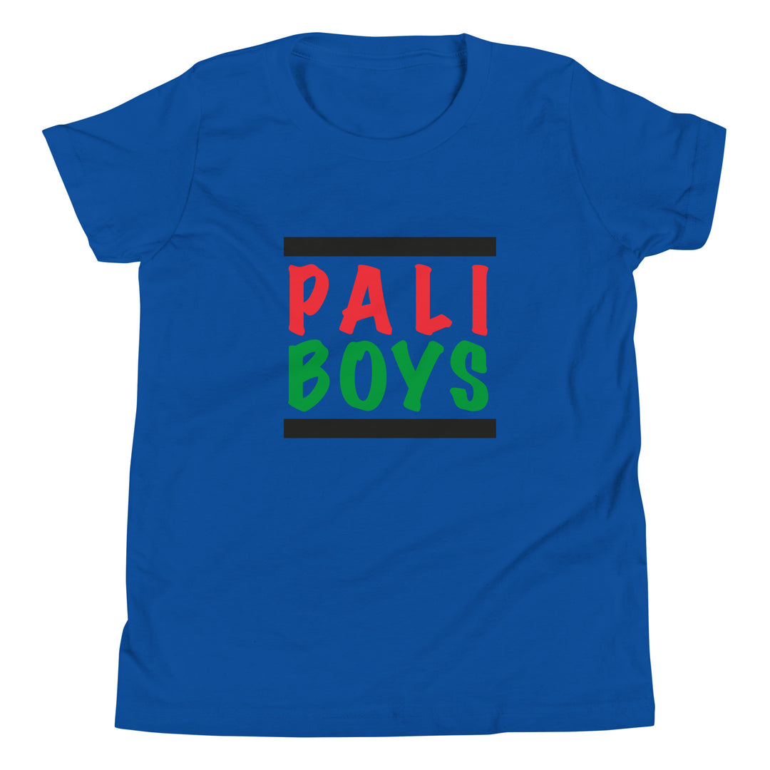 Palestinian Boys - Youth Short Sleeve T-Shirt, True Royal