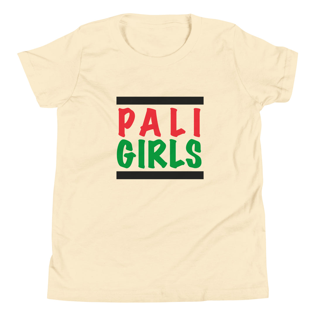 Palestinian Girls - Youth Short Sleeve T-Shirt, Natural
