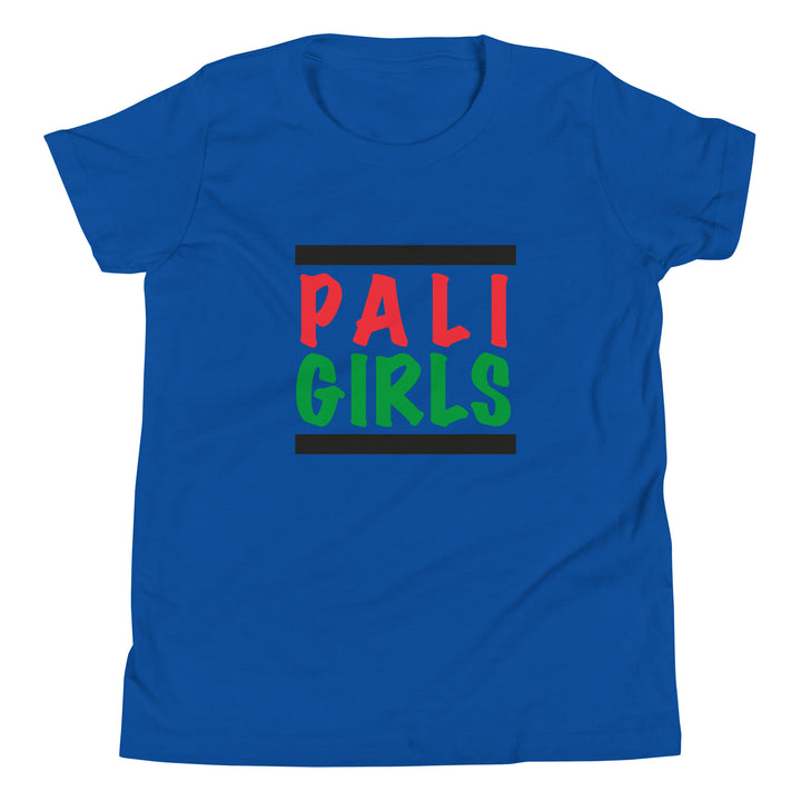 Palestinian Girls - Youth Short Sleeve T-Shirt, True Royal