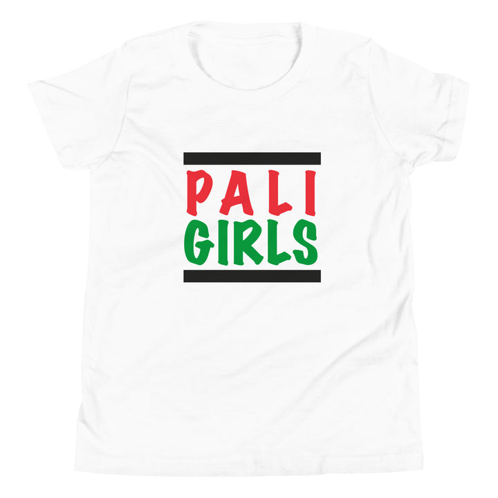 Palestinian Girls - Youth Short Sleeve T-Shirt, White